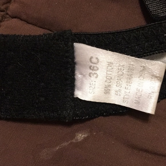 Polka dot bra with contour cups and lace detail - Picture 2 of 2